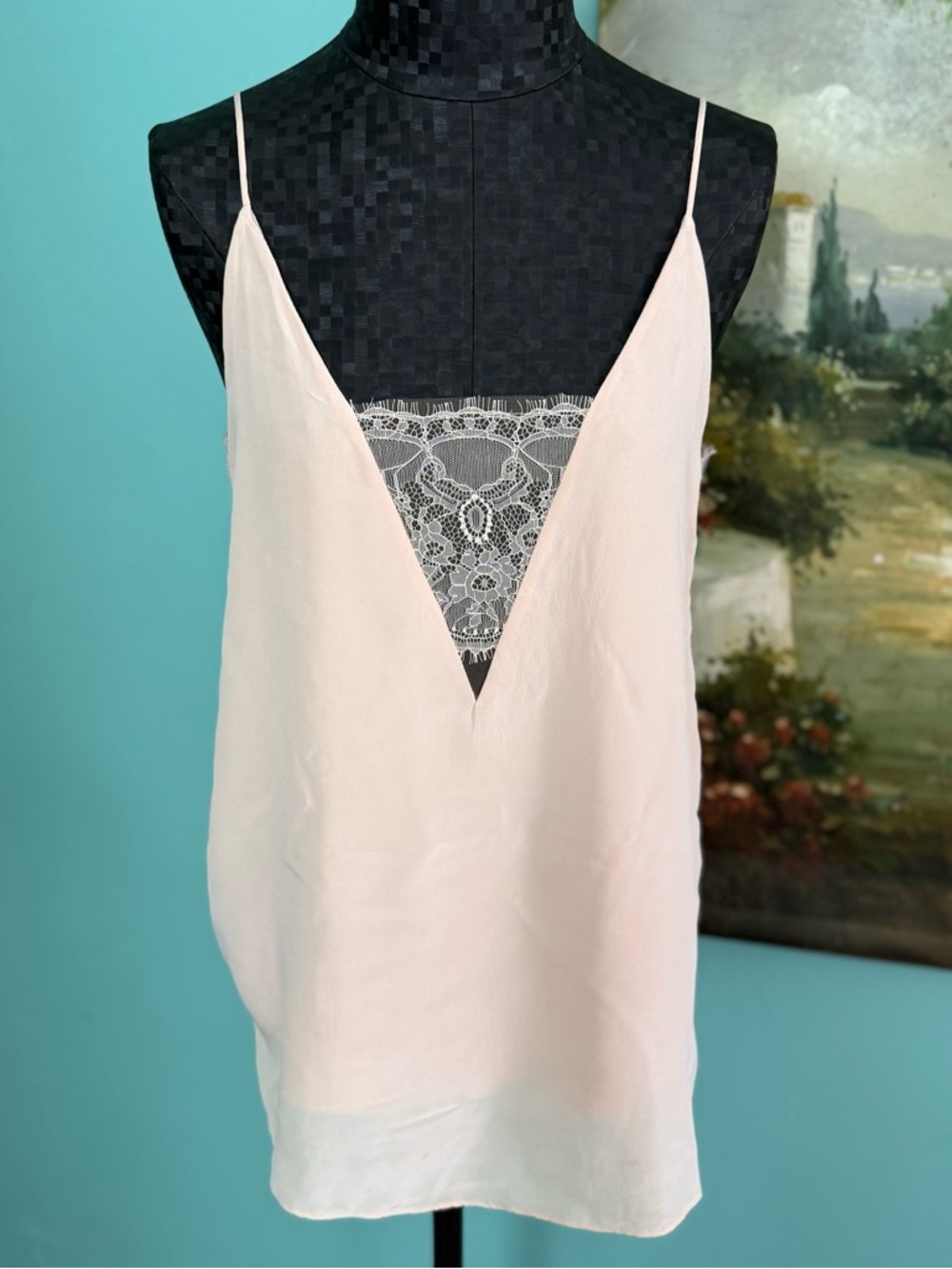 Bailey/44 Pink Top With Lace